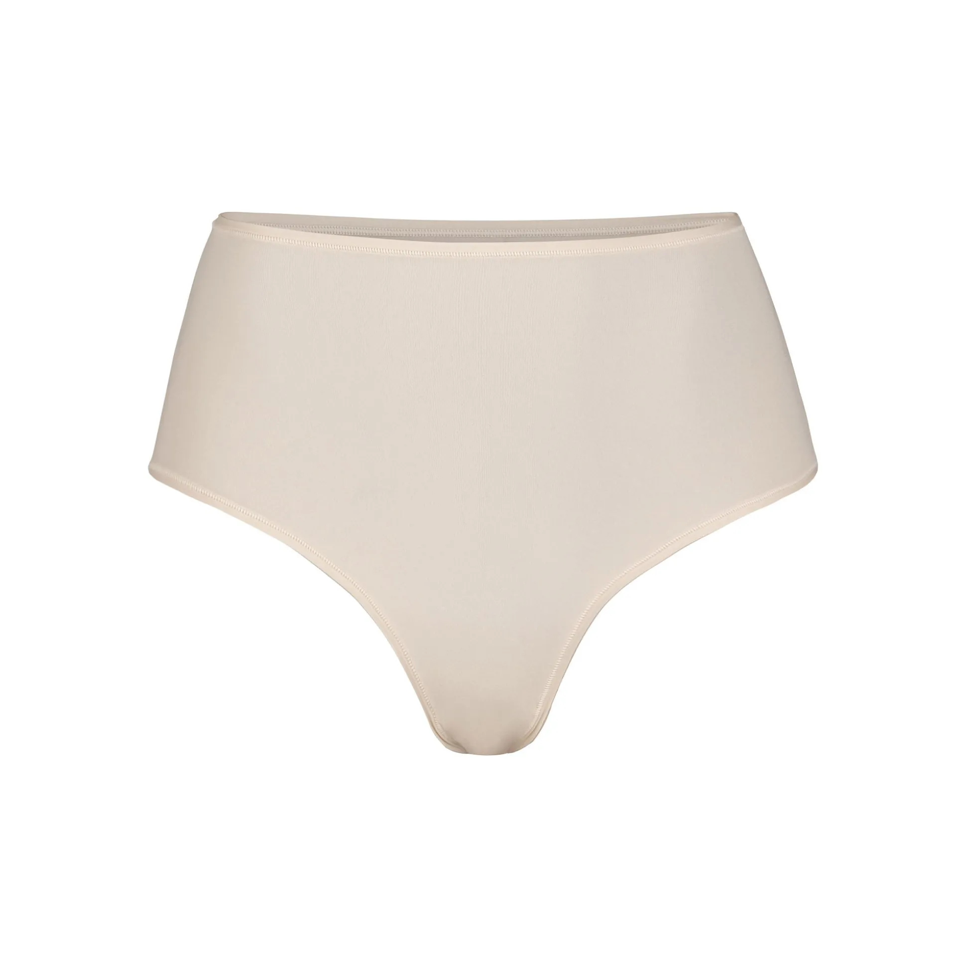 FITS EVERYBODY HIGH-WAISTED THONG | SAND
