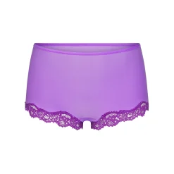 FITS EVERYBODY LACE BOY SHORT | ULTRA VIOLET TONAL
