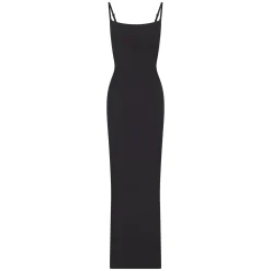 FITS EVERYBODY LONG SLIP DRESS | ONYX