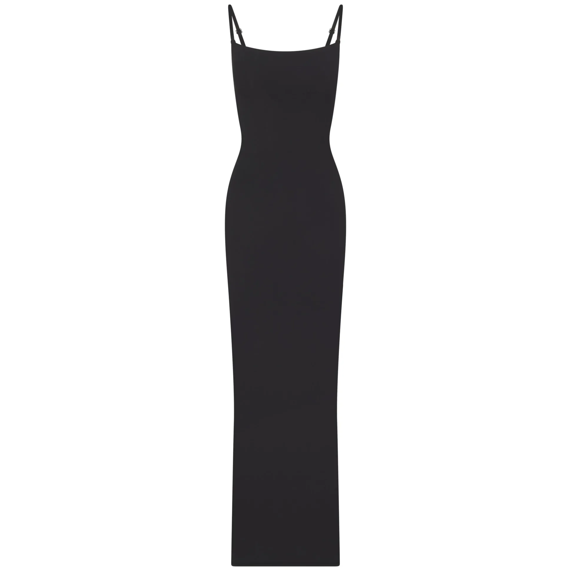 FITS EVERYBODY LONG SLIP DRESS | ONYX