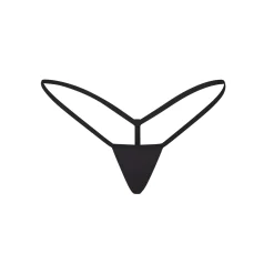 FITS EVERYBODY MICRO THONG | ONYX