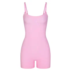FITS EVERYBODY PICOT TRIM ONESIE | BUBBLE GUM