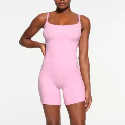 FITS EVERYBODY PICOT TRIM ONESIE | BUBBLE GUM