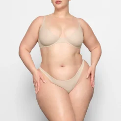 FITS EVERYBODY PLUNGE BRA | SAND