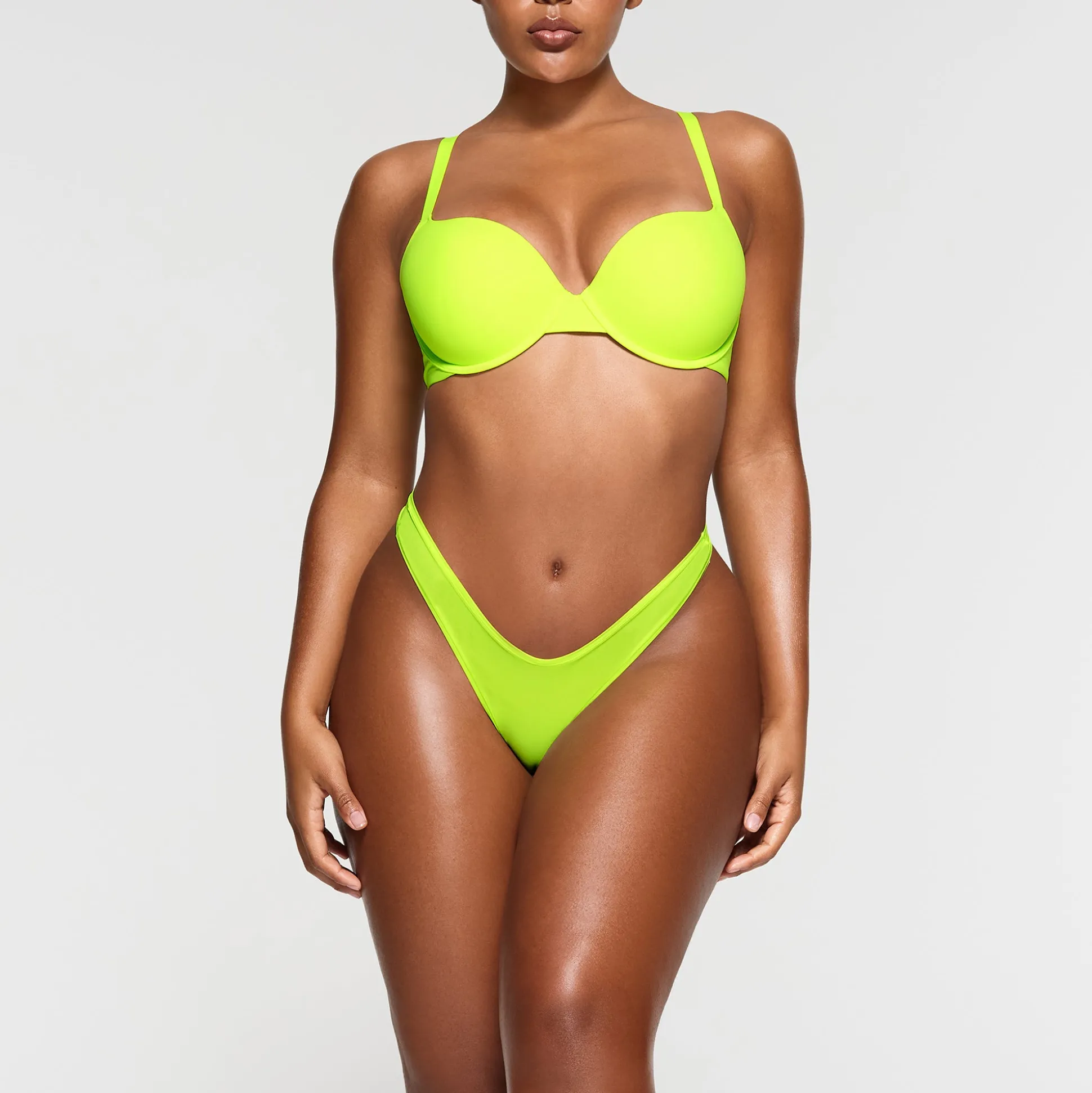 FITS EVERYBODY PUSH-UP BRA | GREEN HIGHLIGHTER