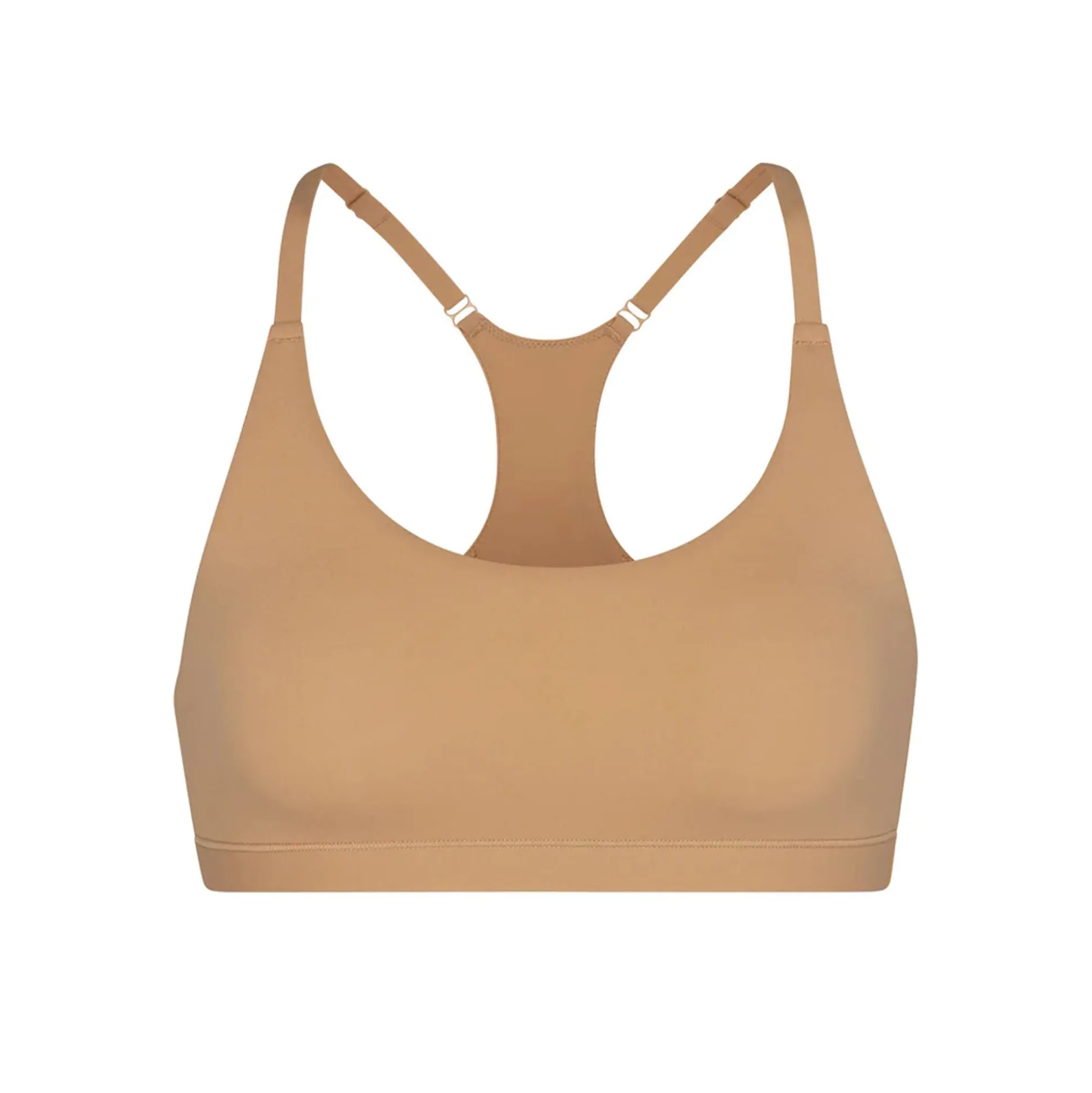 FITS EVERYBODY RACERBACK BRALETTE | OCHRE