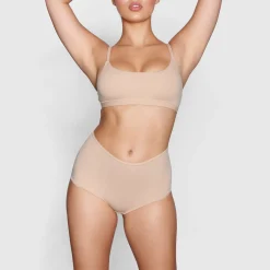 FITS EVERYBODY SCOOP BRALETTE | CLAY