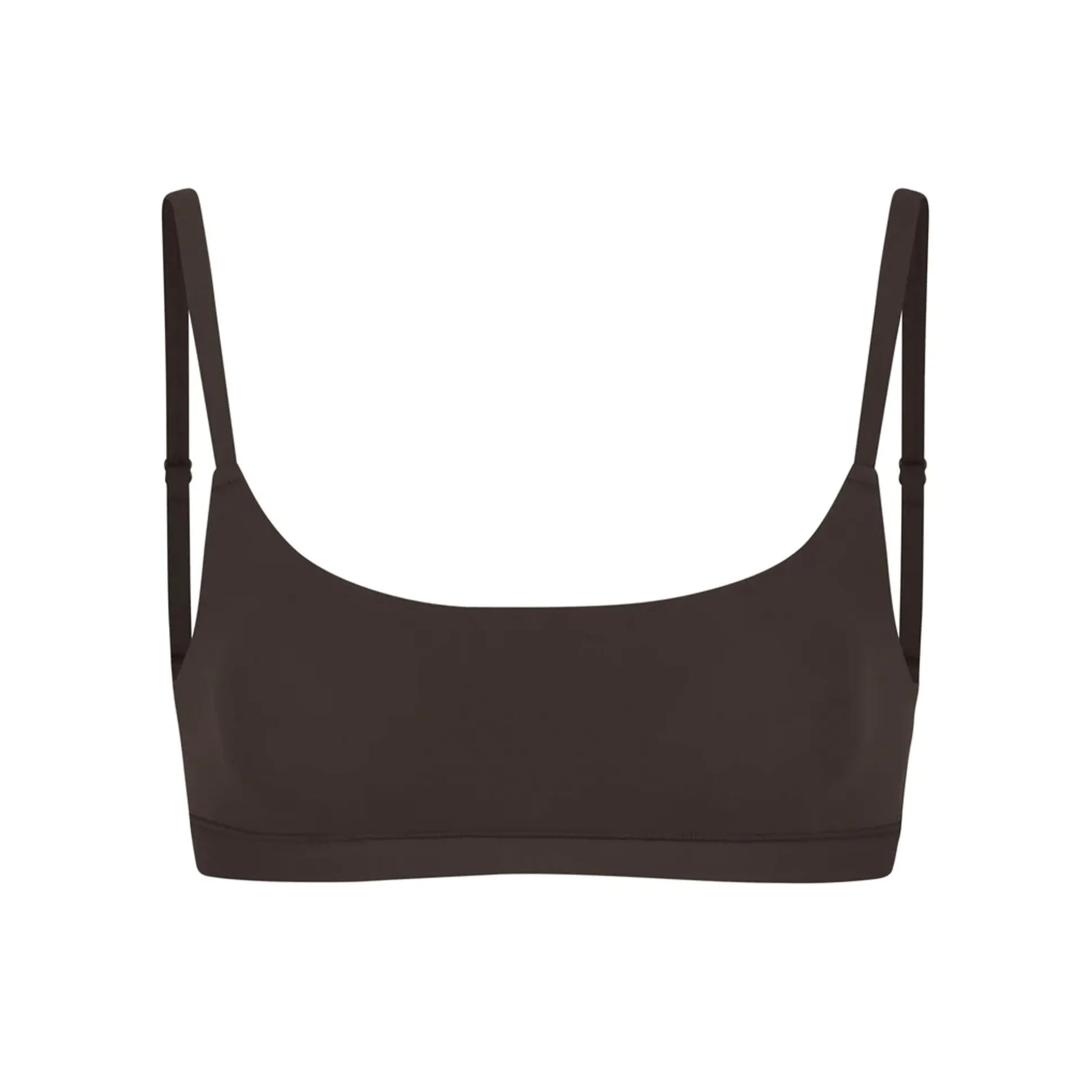 FITS EVERYBODY SCOOP BRALETTE | ESPRESSO
