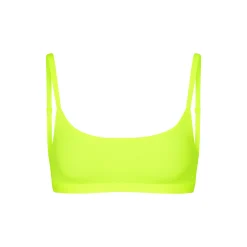 FITS EVERYBODY SCOOP BRALETTE | GREEN HIGHLIGHTER