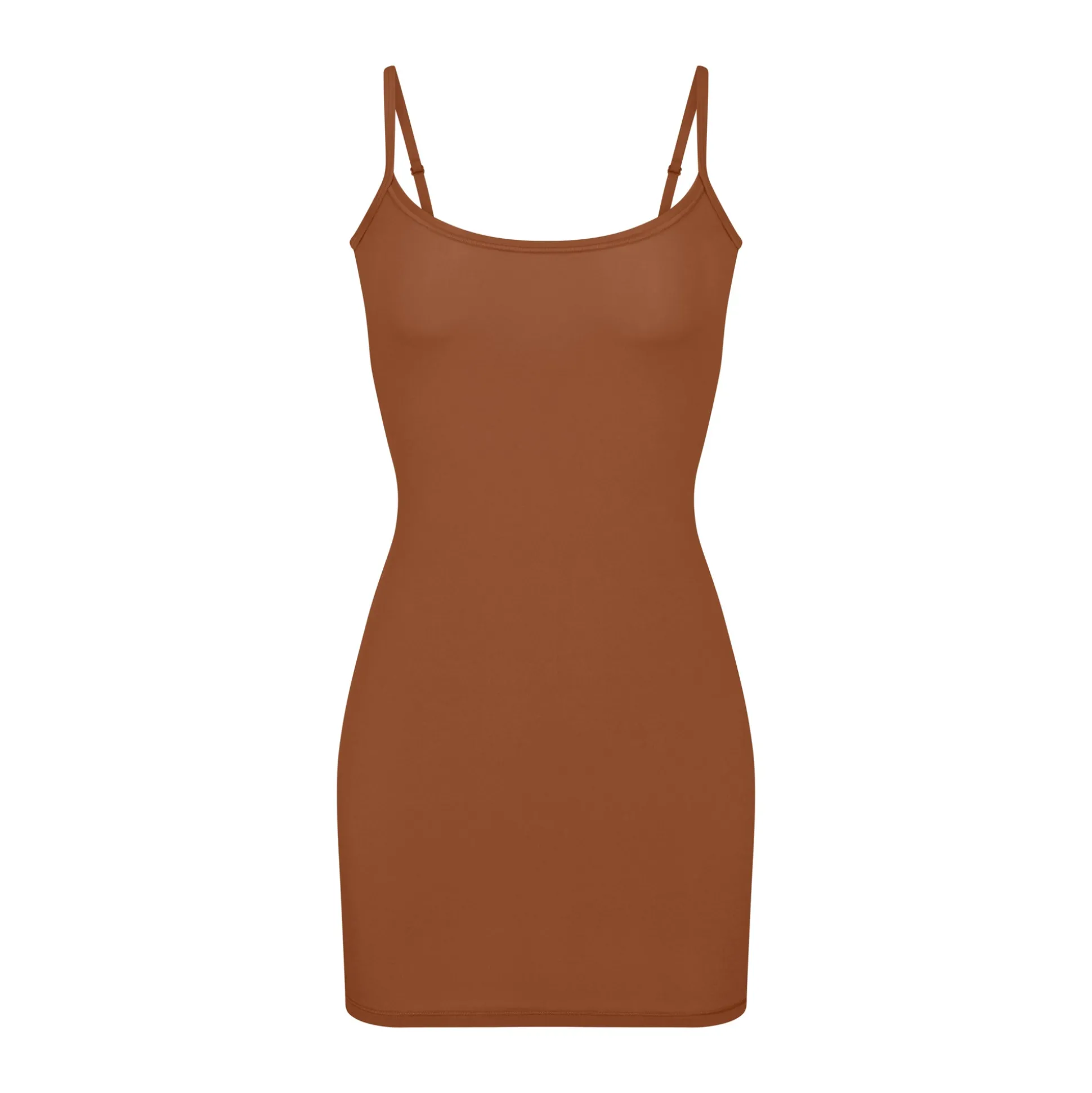 FITS EVERYBODY SLIP DRESS | BRONZE