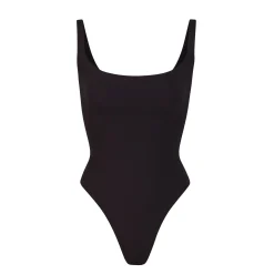 FITS EVERYBODY SQUARE NECK BODYSUIT | ONYX