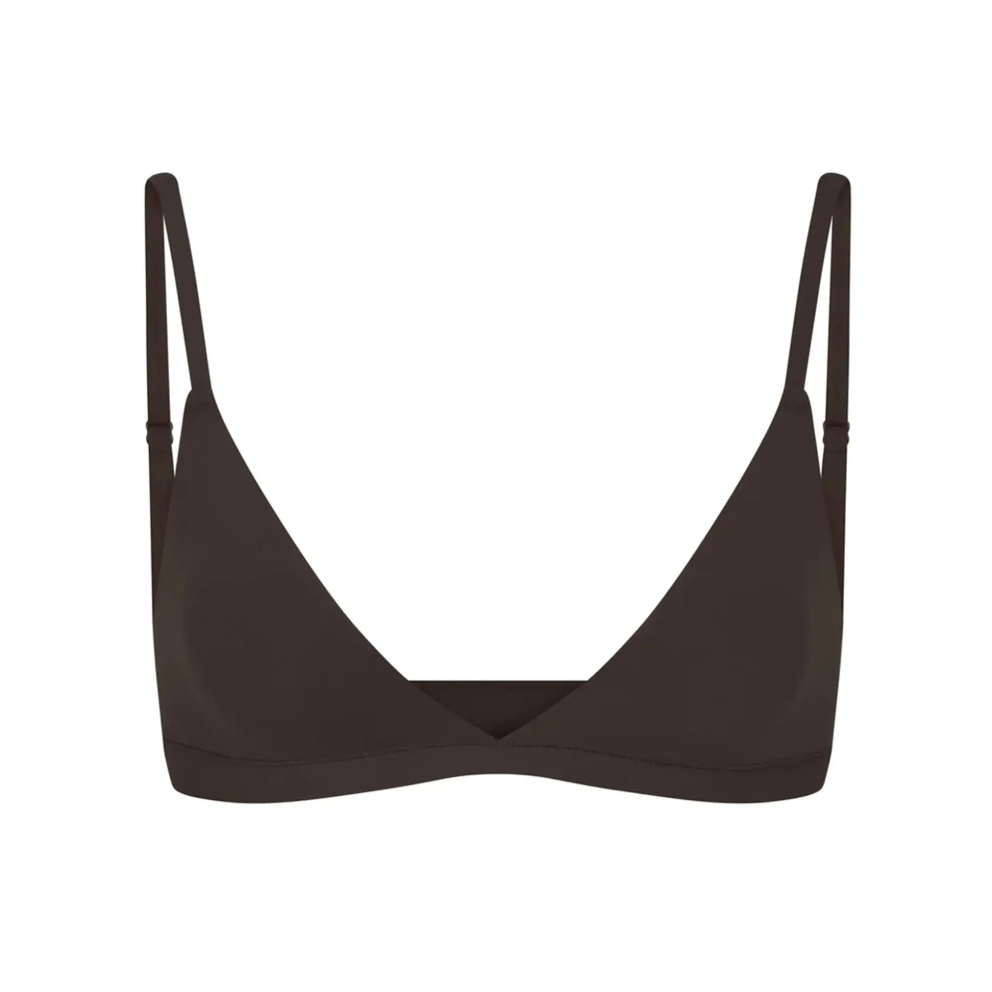 FITS EVERYBODY TRIANGLE BRALETTE | ESPRESSO