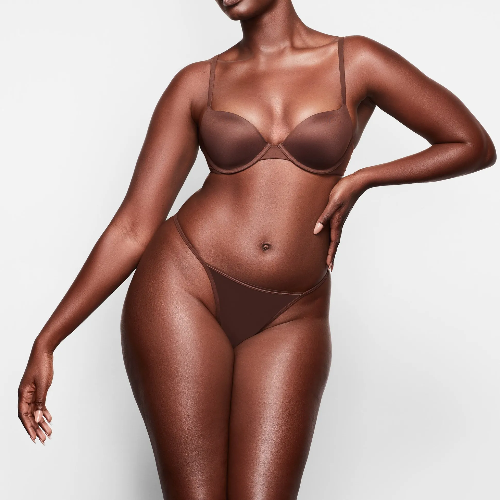 FITS EVERYBODY T-SHIRT PUSH UP BRA | COCOA