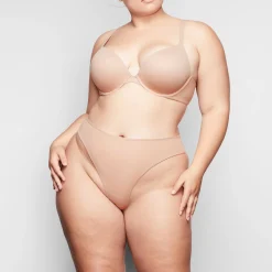 FITS EVERYBODY T-SHIRT PUSH UP BRA | OCHRE