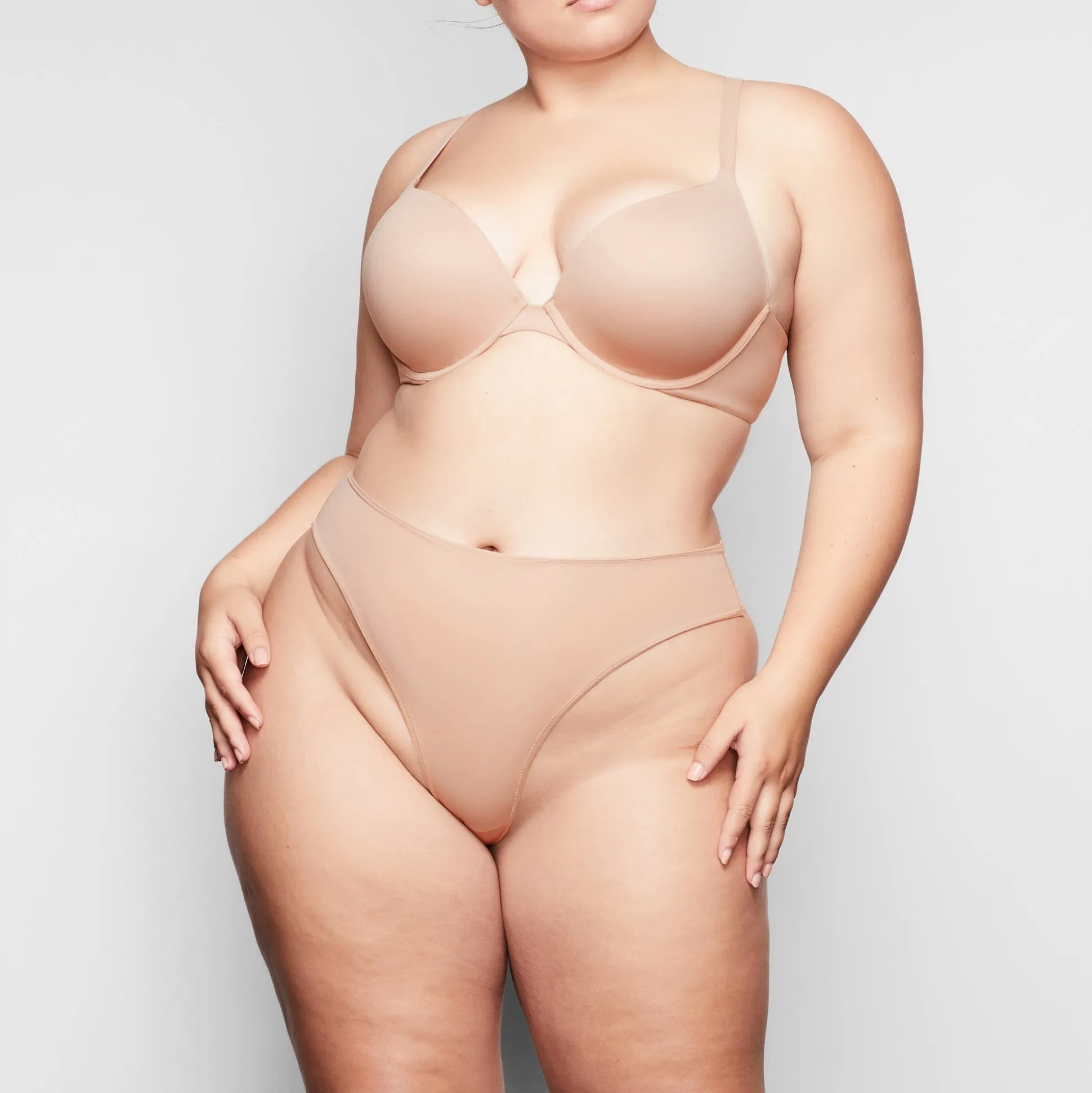 FITS EVERYBODY T-SHIRT PUSH UP BRA | OCHRE