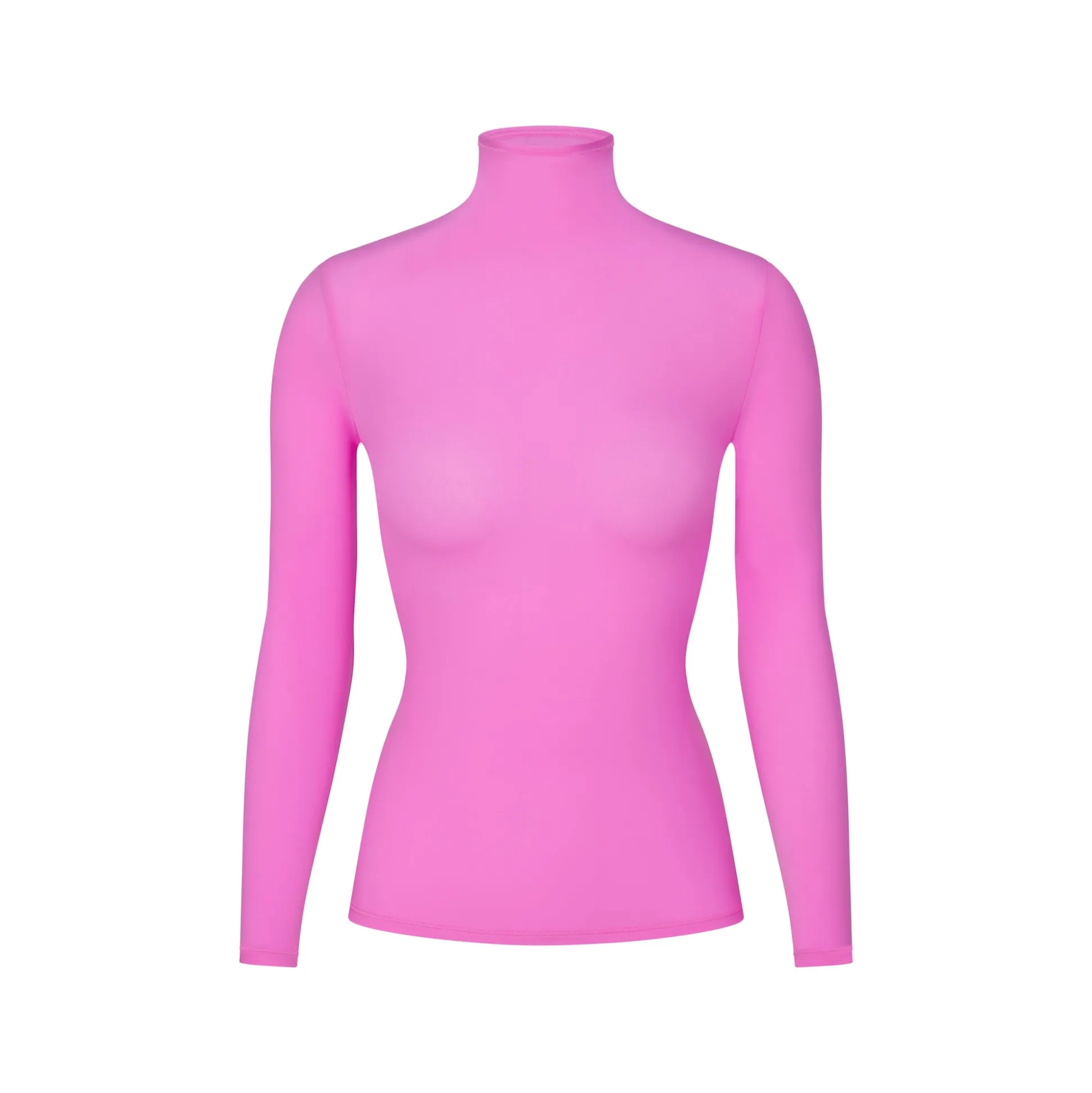 FITS EVERYBODY TURTLENECK TOP | NEON ORCHID