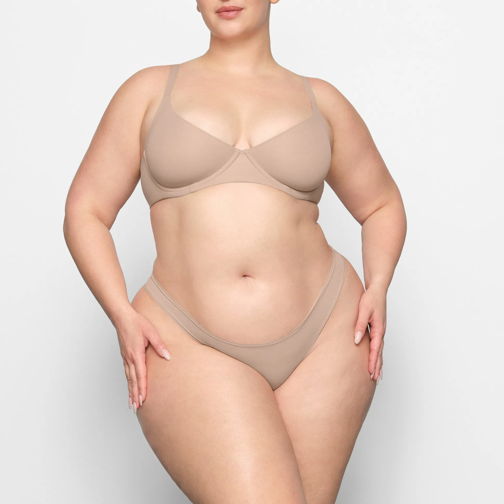 FITS EVERYBODY UNLINED DEMI BRA | MICA
