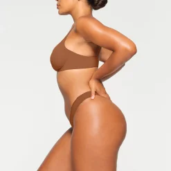 FITS EVERYBODY UNLINED DEMI BRA | BRONZE