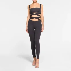 FITS EVERYBODY WRAP SUPER CROPPED TANK | ONYX