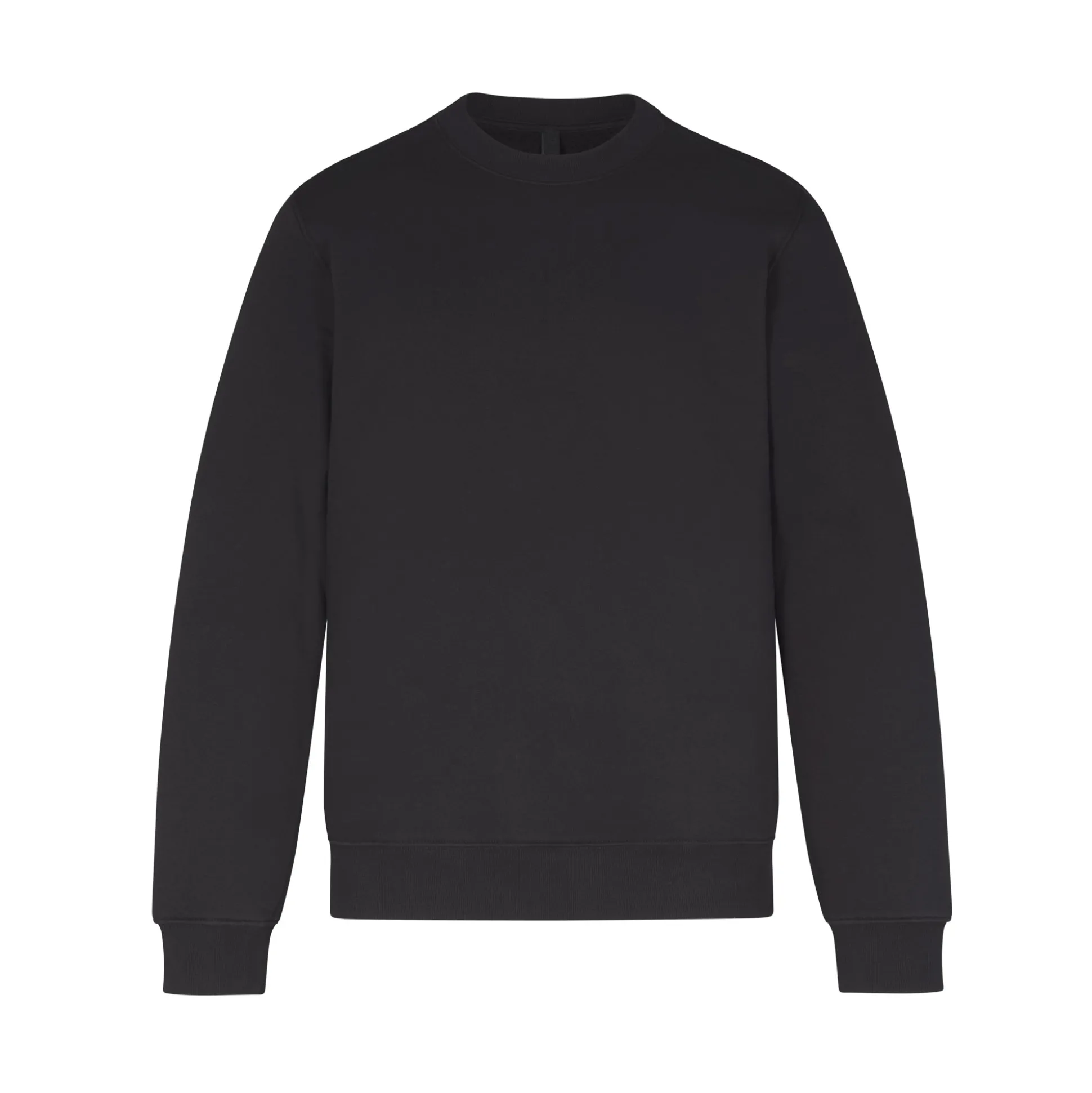 FLEECE LOUNGE MENS CREWNECK | WASHED ONYX