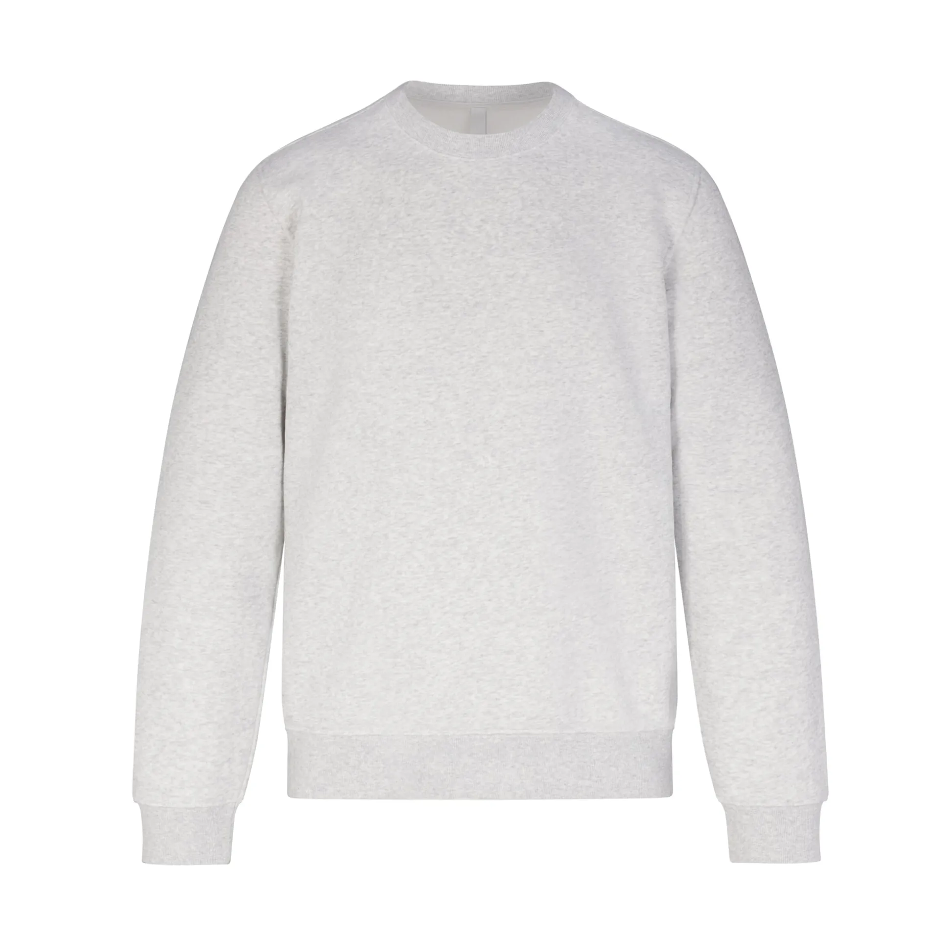 FLEECE LOUNGE MENS CREWNECK | LIGHT HEATHER GREY