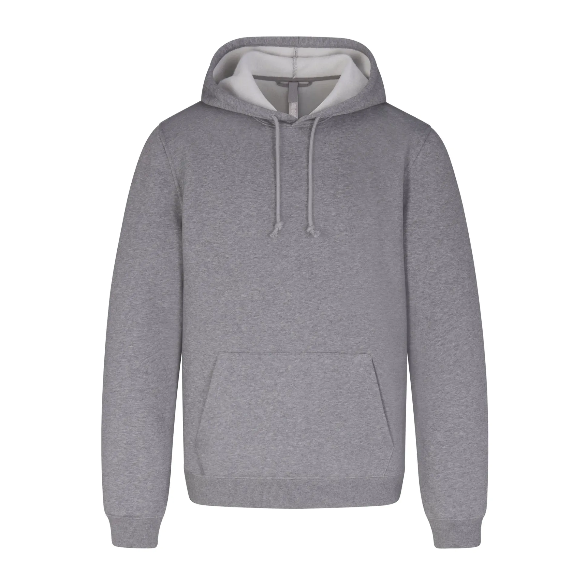 FLEECE LOUNGE MENS HOODIE | DARK HEATHER GREY