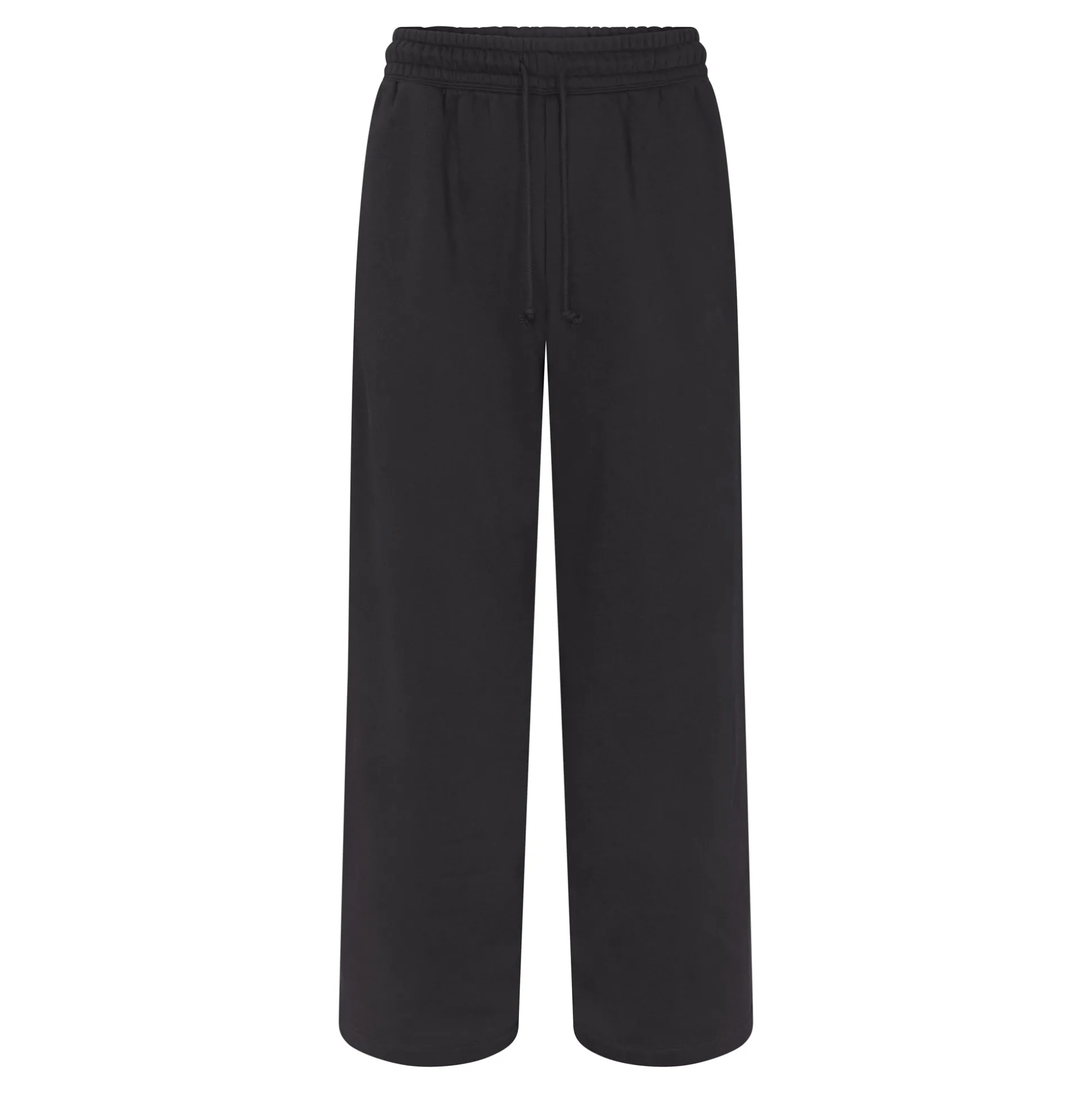 FLEECE LOUNGE MENS OVERSIZED STRAIGHT LEG PANT | WASHED ONYX