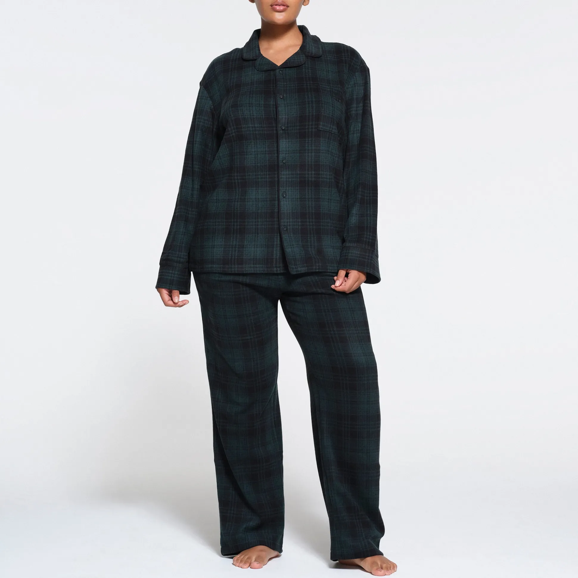 FLEECE SLEEP UNISEX SLEEP SET | CYPRESS PLAID