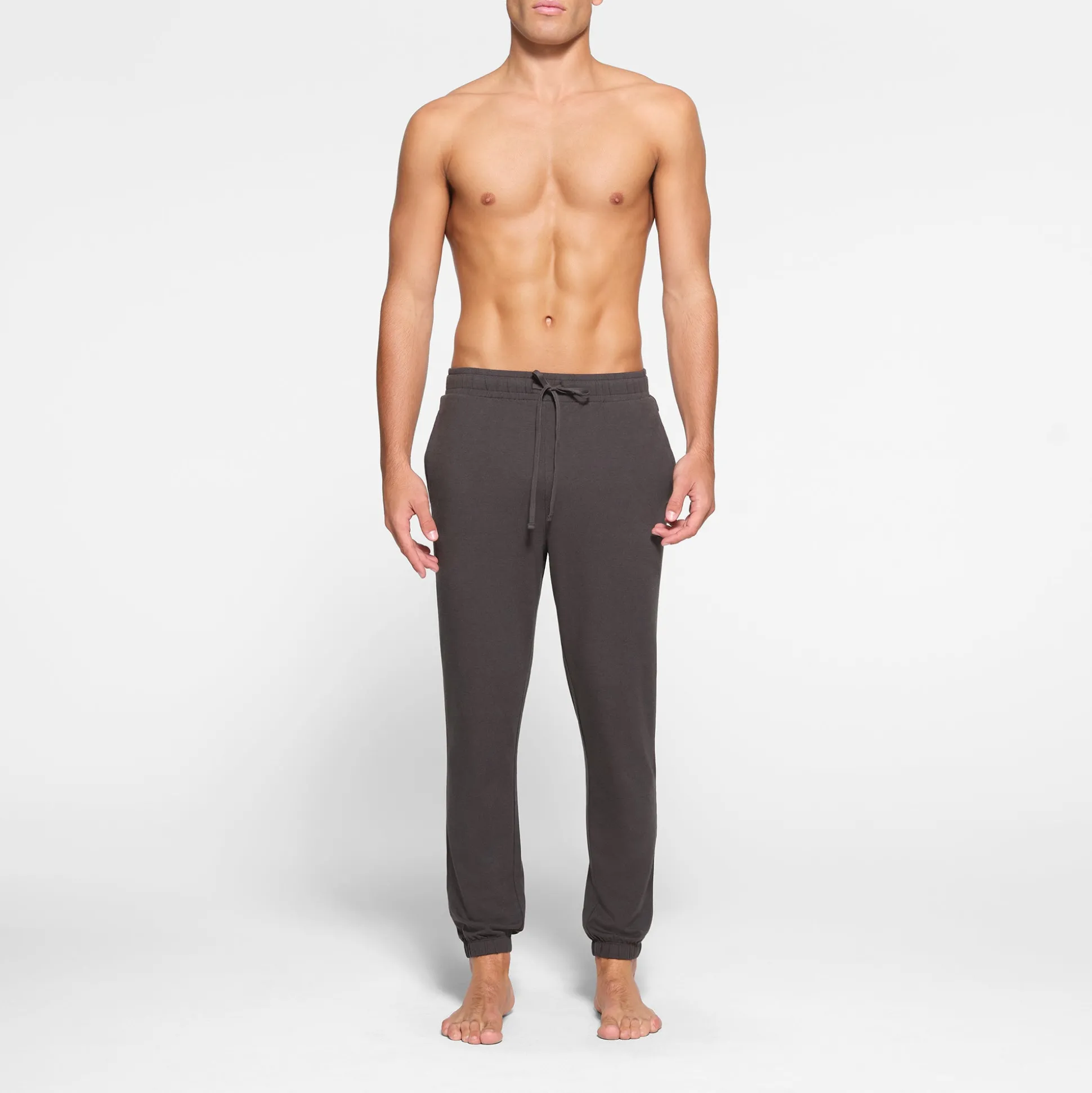 JERSEY LOUNGE MENS JOGGER | ASH