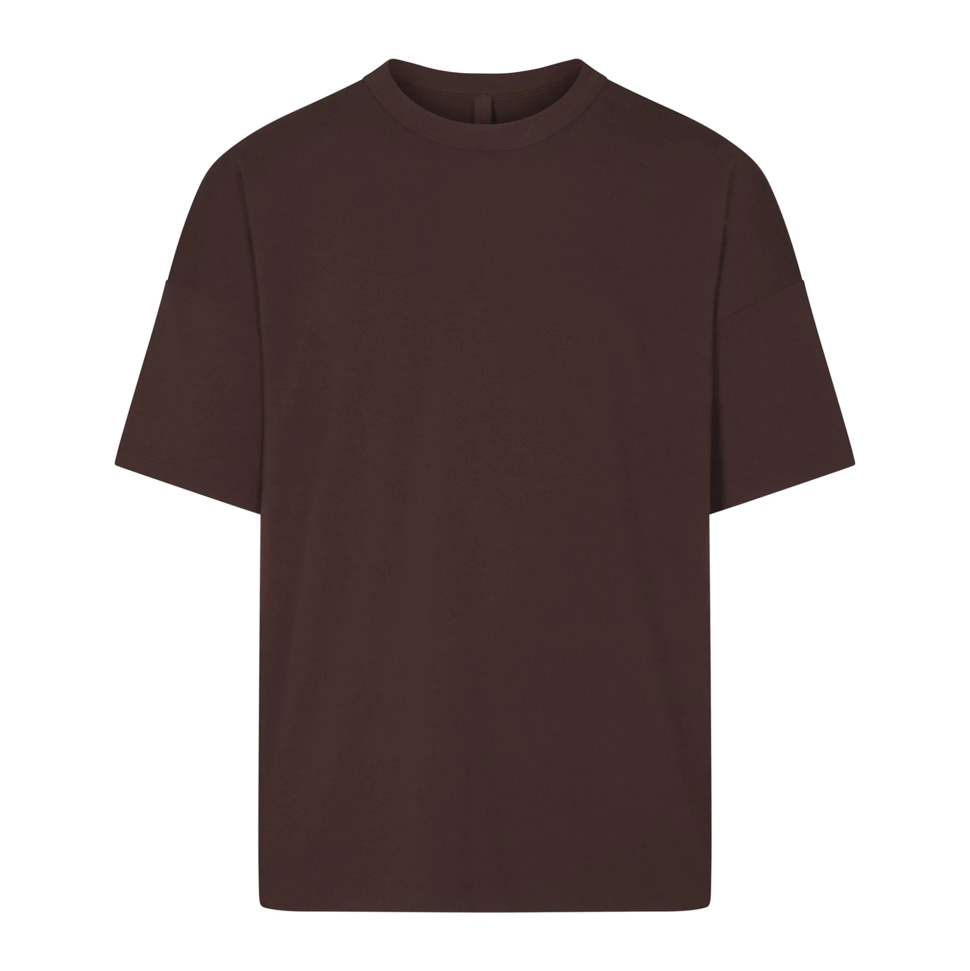 JERSEY LOUNGE MENS OVERSIZED T-SHIRT | ESPRESSO