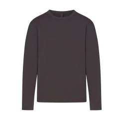 JERSEY LOUNGE MENS RELAXED LONG SLEEVE T-SHIRT | ASH