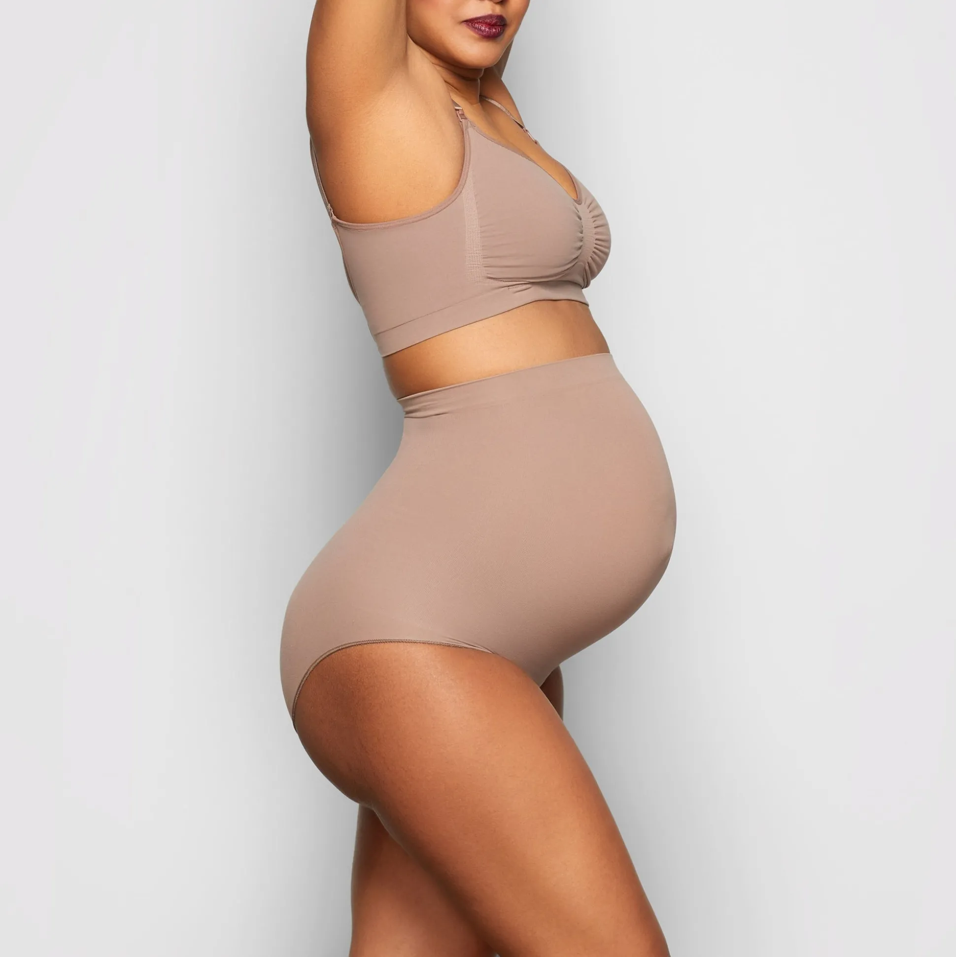 MATERNITY NURSING SCULPTING BRA | UMBER