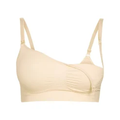 MATERNITY NURSING SCULPTING BRA | SAND