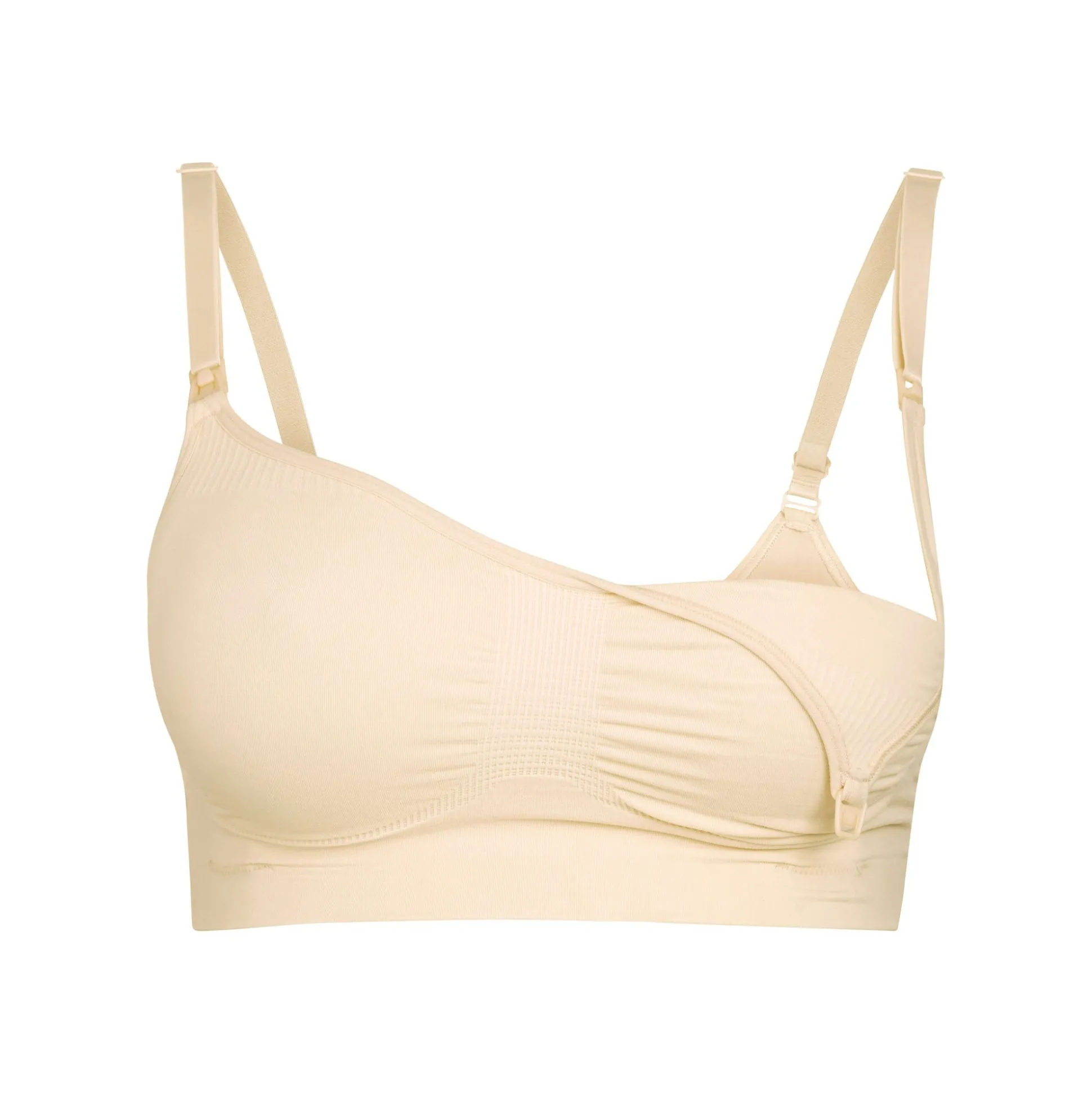 MATERNITY NURSING SCULPTING BRA | SAND