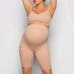 MATERNITY SCULPTING SHORT MID THIGH | SIENNA