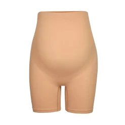 MATERNITY SCULPTING SHORT MID THIGH | OCHRE