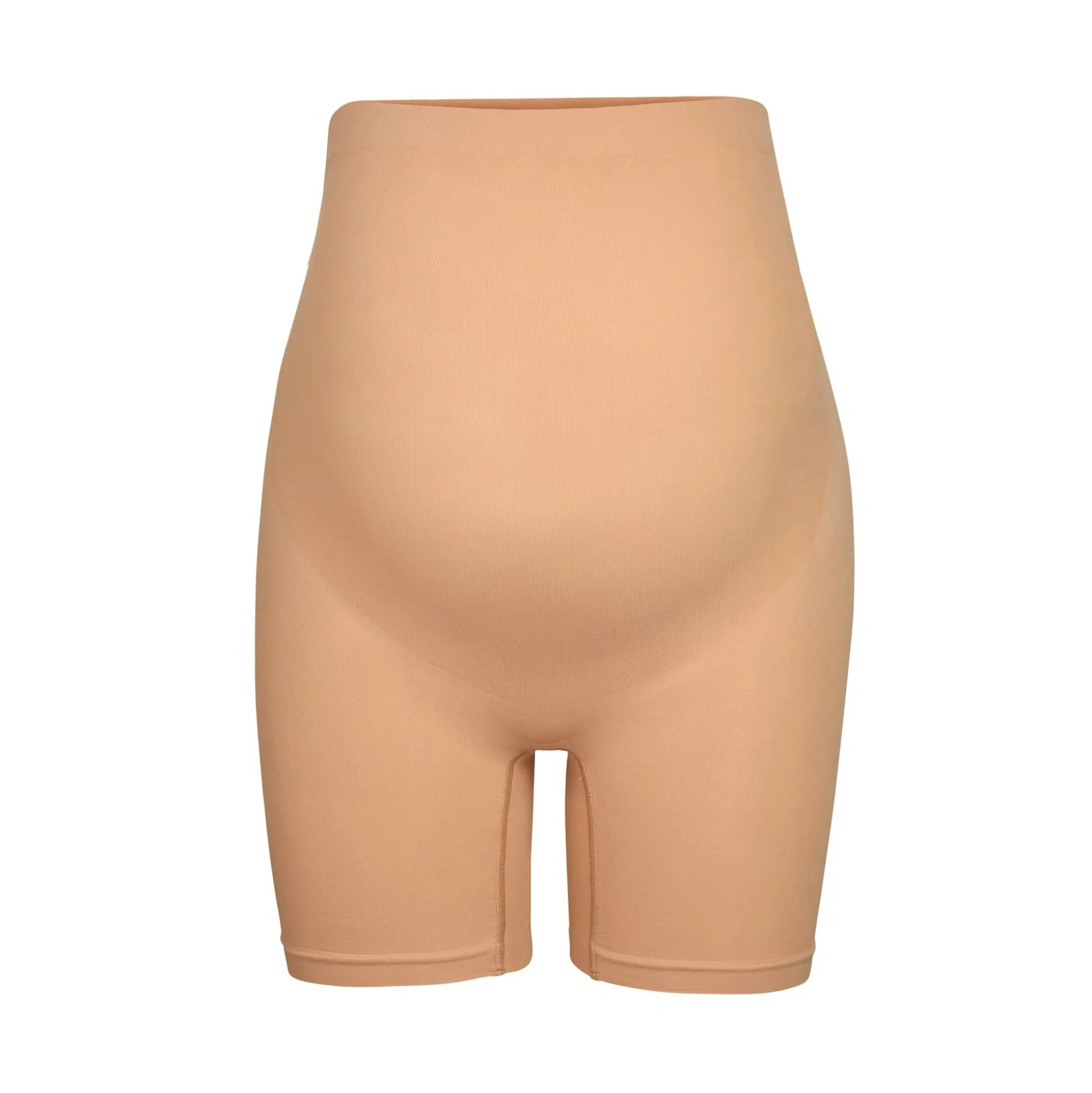 MATERNITY SCULPTING SHORT MID THIGH | OCHRE