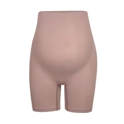 MATERNITY SCULPTING SHORT MID THIGH | UMBER