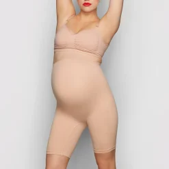 MATERNITY SCULPTING SHORT MID THIGH | MICA