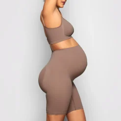 MATERNITY SCULPTING SHORT MID THIGH | OXIDE