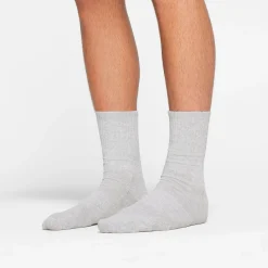 MENS TUBE CREW SOCK 3-PACK | LIGHT HEATHER GREY