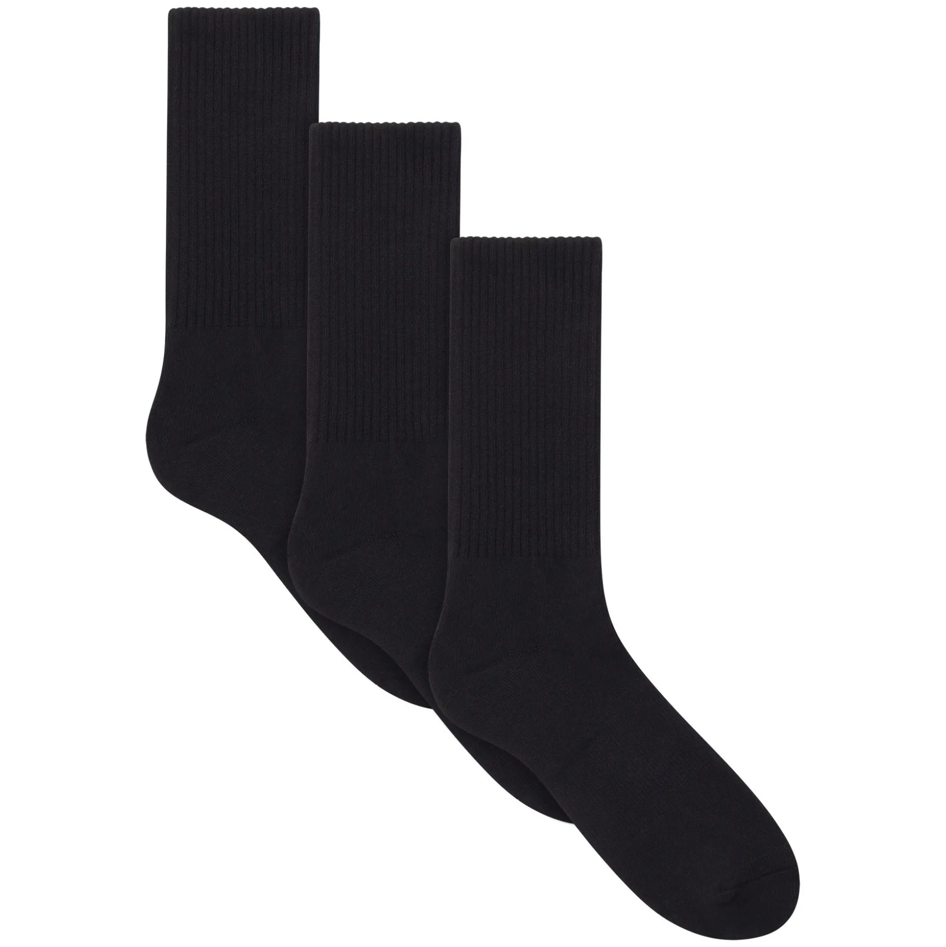 MENS TUBE CREW SOCK 3-PACK | ONYX