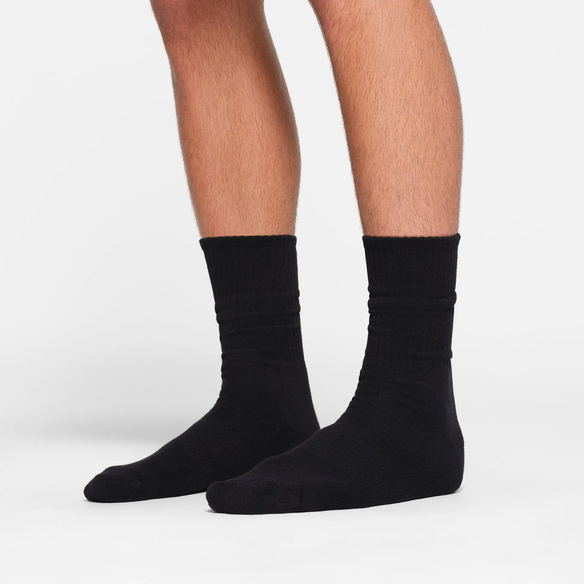 MENS TUBE CREW SOCK 3-PACK | ONYX
