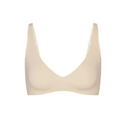 NAKED PLUNGE BRALETTE | SAND