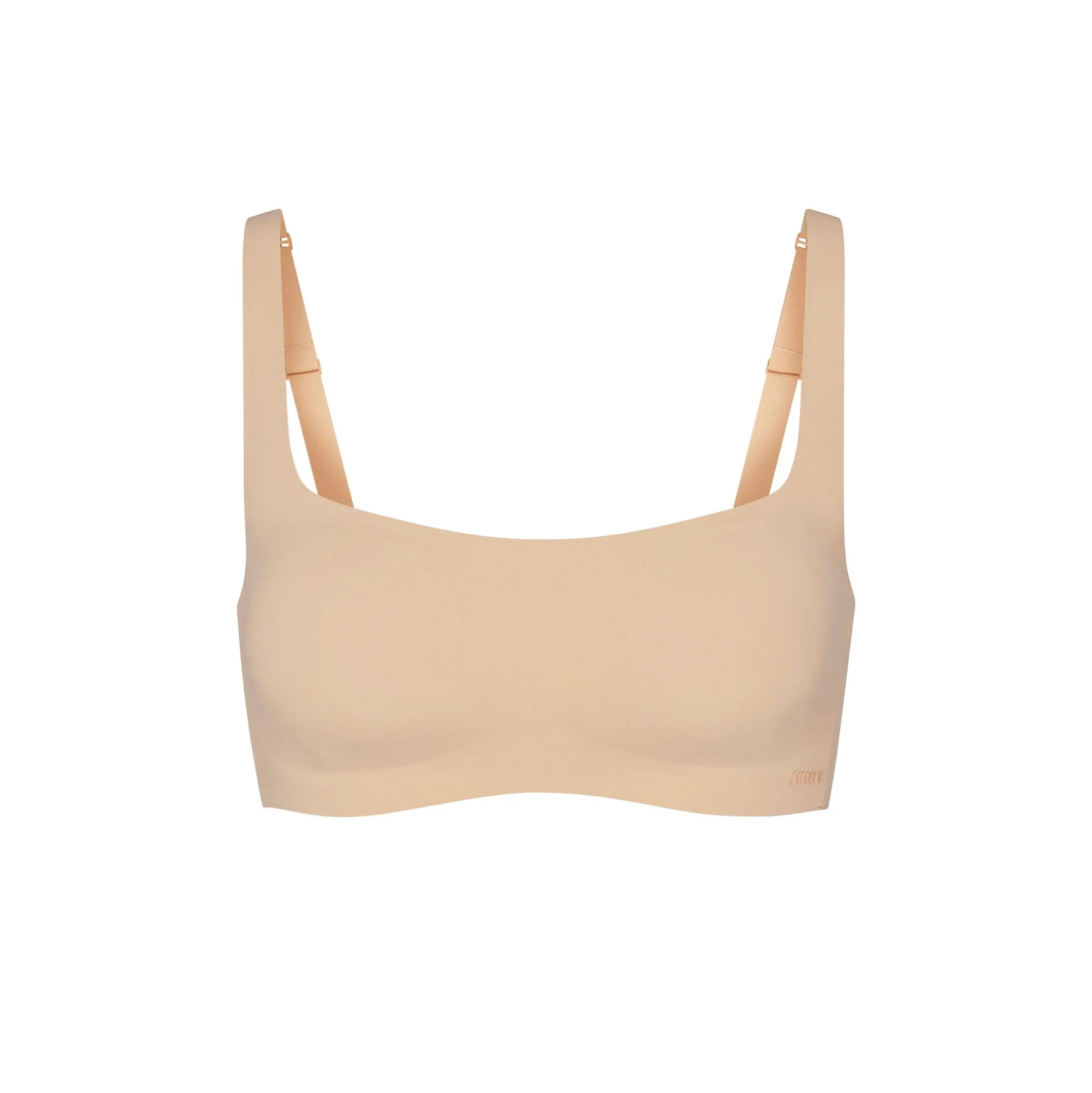 NAKED SCOOP BRALETTE | CLAY