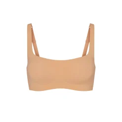 NAKED SCOOP BRALETTE | OCHRE