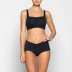 NAKED SCOOP BRALETTE | ONYX