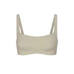 NAKED SCOOP BRALETTE | TALC