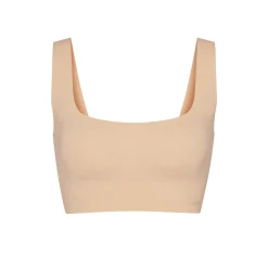 NAKED SCOOP LONGLINE BRALETTE | CLAY