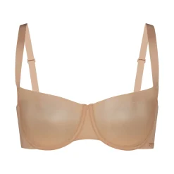 NO SHOW UNLINED BALCONETTE BRA | CLAY